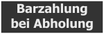 Barzahlung bei Abholung