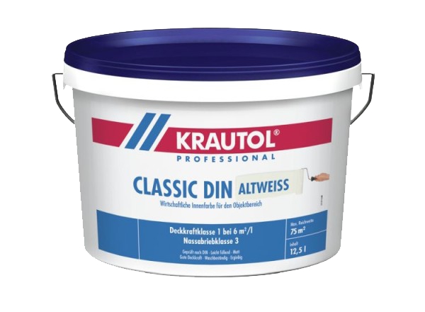 Krautol Wandfarbe Altweiss, 12,5 L